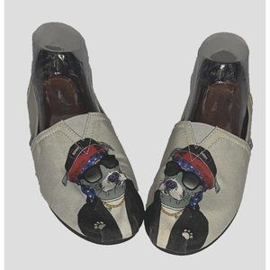 SOLD Bobs Dog W sz 8.5 Rap Hip Hop DOG Puppy HTF style Slip On Shoes Padded